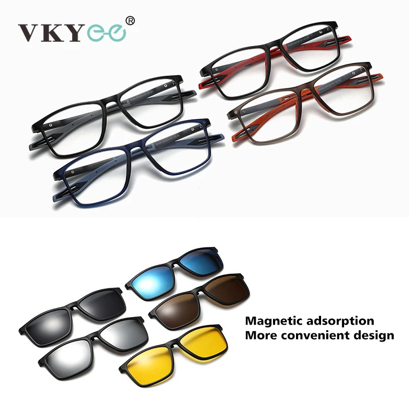 Vicky 3310 Magnetic Clip-On Polarized Sunglasses – Prescription-Ready - Image 4