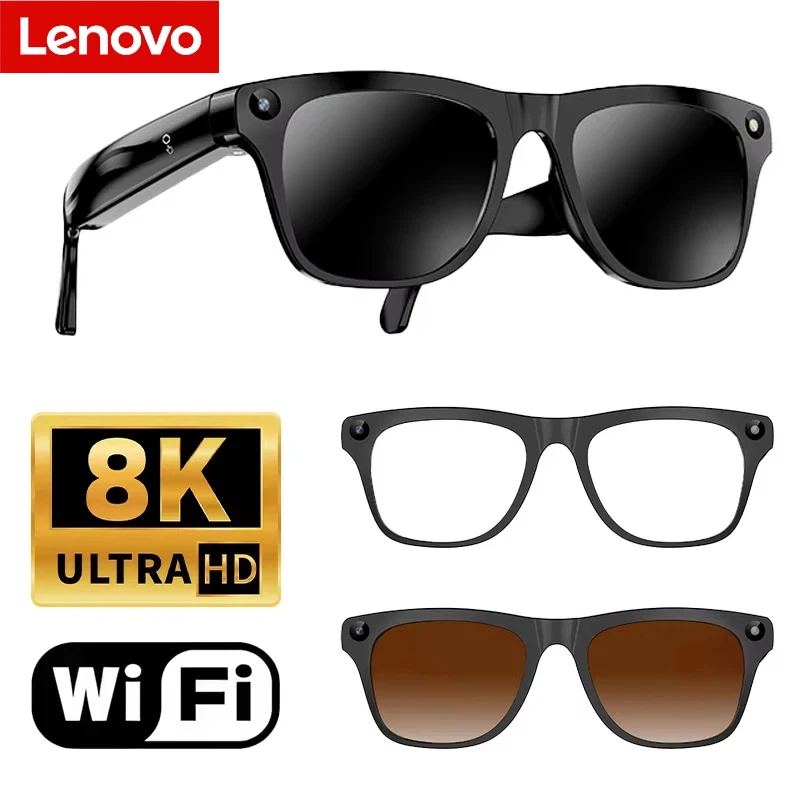 Lenovo 8MP AI Camera Glasses – Photo, Video, Calls & Translation - Image 11