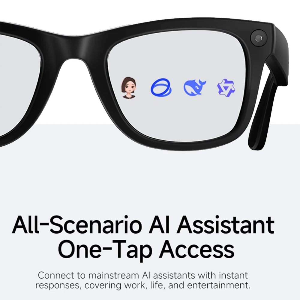 HD5 Ultra AI Smart Glasses – 8MP Camera & Real-Time Translation - Image 5