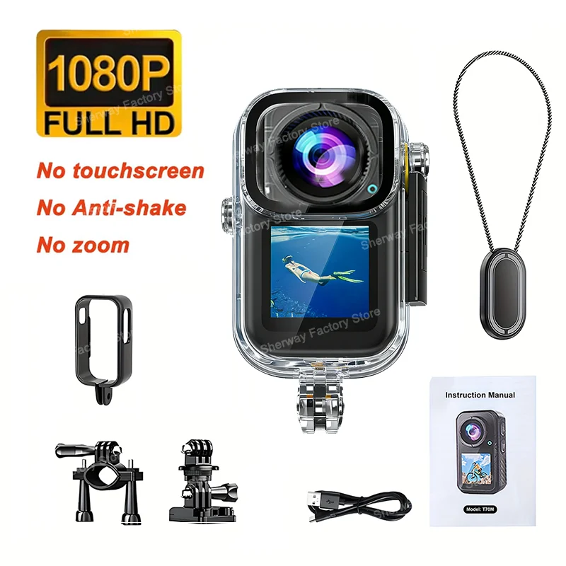 AIGLASSZ Trek TK12 – 4K Magnetic Action Camera, Stabilized Dual-Screen Body Cam - Image 7