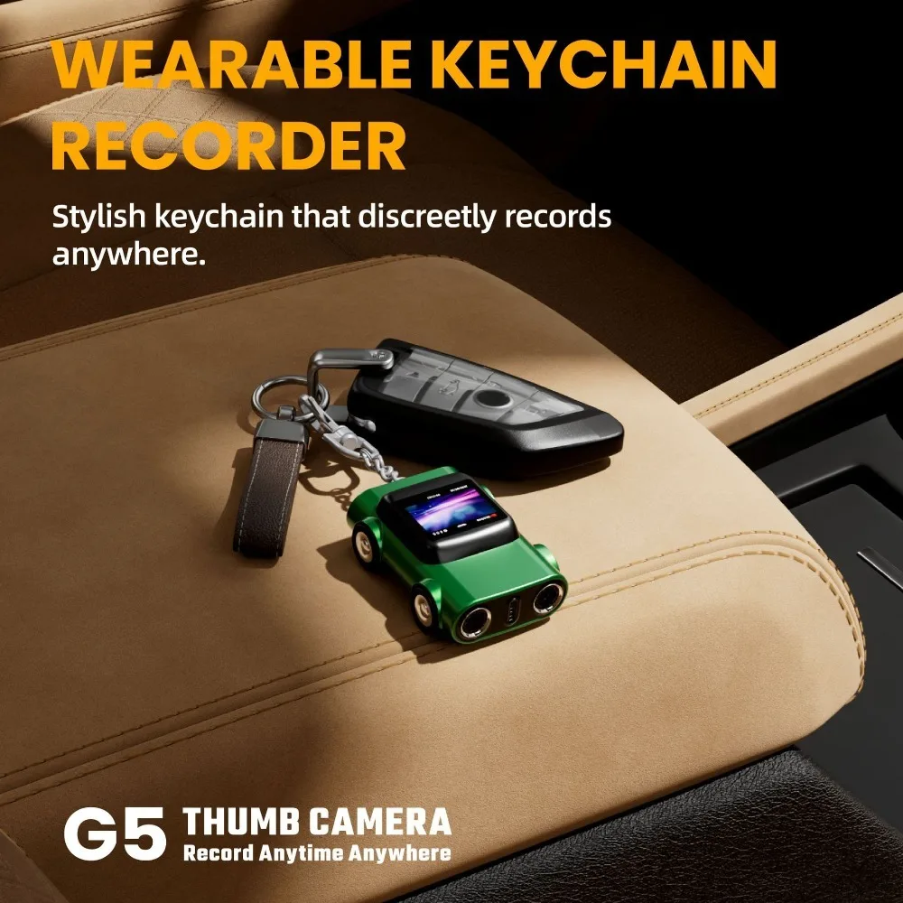 G5 Thumb Camera – Mini HD Pendant Camera with Screen - Image 3