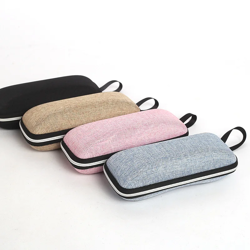 AIGLASSZ Strap ST02 – Hard Zipper Glasses Case with Lanyard, Sunglasses & Reading
