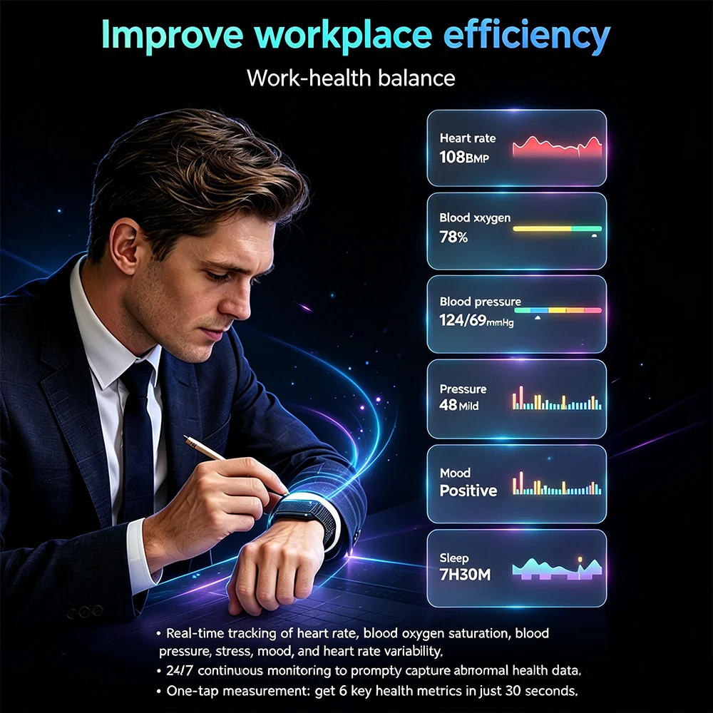 AIGLASSZ Note N17 – AI Recording Smart Band, Meeting Transcription in 79 Languages - Image 5