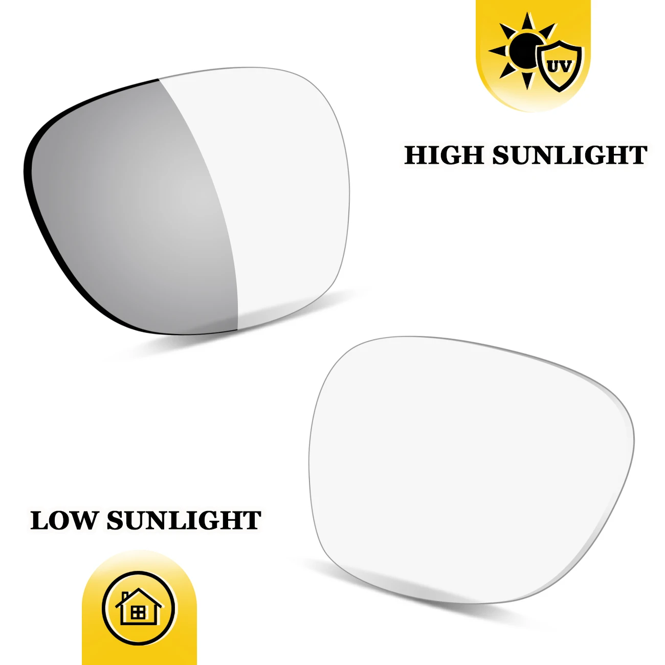 Photochromic Replacement Lenses for Ray-Ban Meta Wayfarer 50mm (Non-Polarized) - Image 8