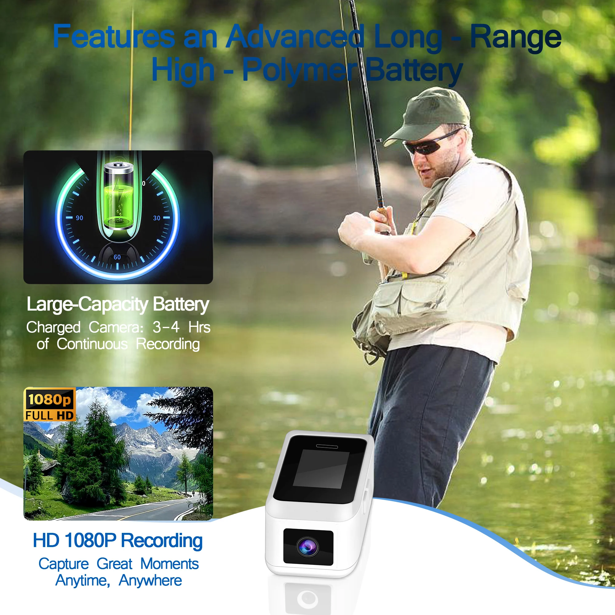 AIGLASSZ Vision V05 – 1080P Wearable Mini Pocket Camera, Glasses-Mount Body Cam - Image 5