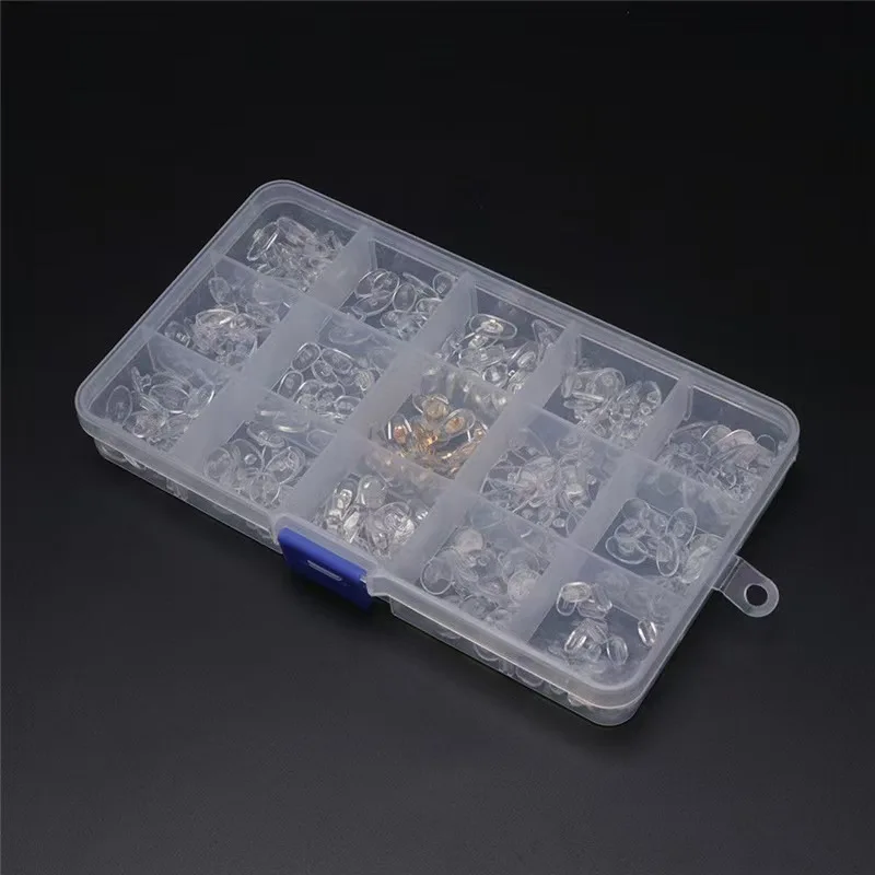 AIGLASSZ Grip G01 – Silicone Screw-On Nose Pads, 150 Pairs Repair Kit
