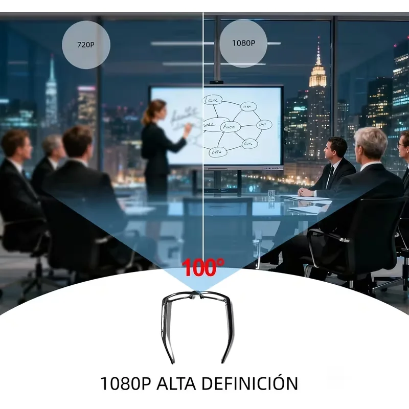 Peje AI Smart Glasses – 1080P Camera, ChatGPT Assistant & Translation - Image 2