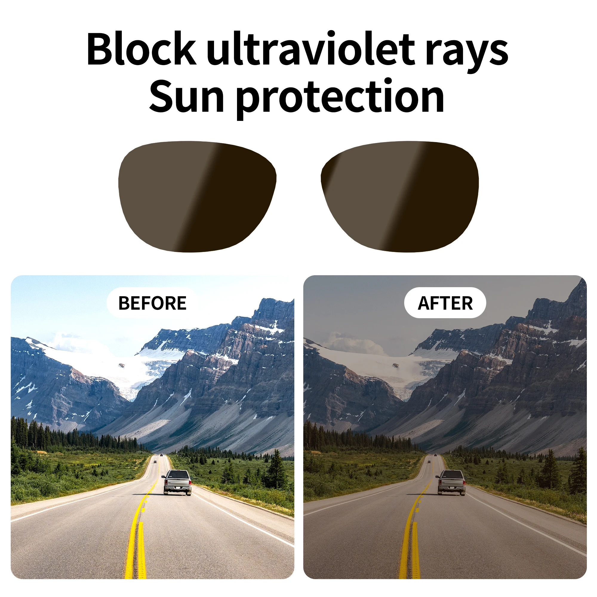 Hibloks Replacement Lenses for Ray-Ban Meta Wayfarer Large (RW4008) - Image 2