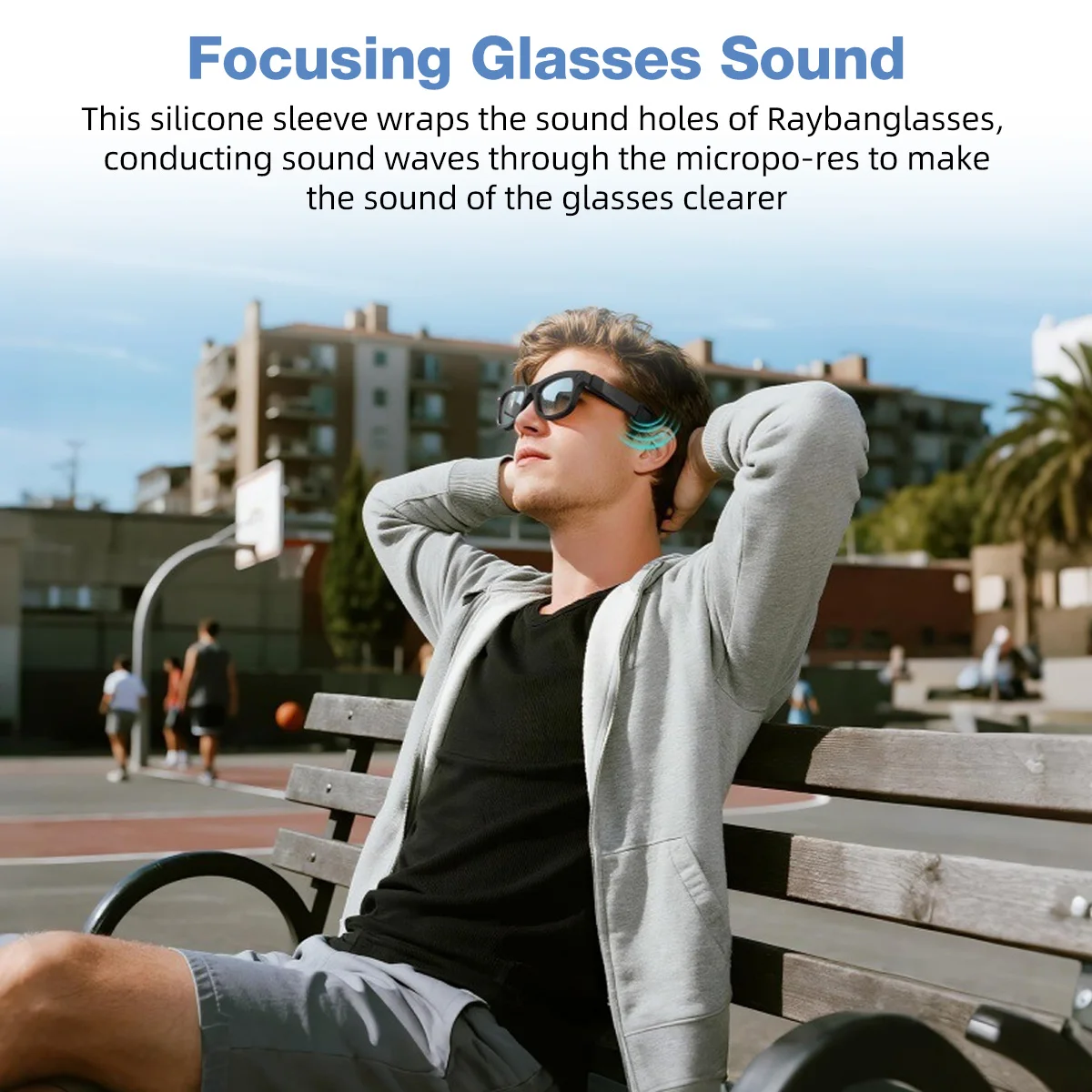Anti-Slip Silicone Ear Hooks for Ray-Ban Meta Smart Glasses - Image 6