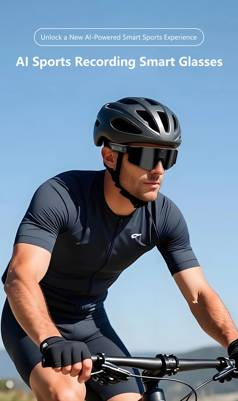 AIGLASSZ Vision V73 – 4K Sport Camera Sunglasses, 8MP Anti-Shake Video & AI - Image 6