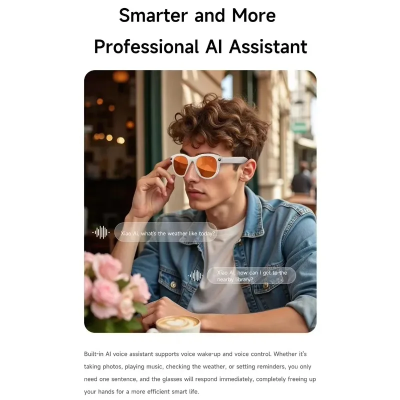 AIGLASSZ Vision V12 – Color-Changing AI Smart Glasses, 12MP Camera & Translation - Image 3
