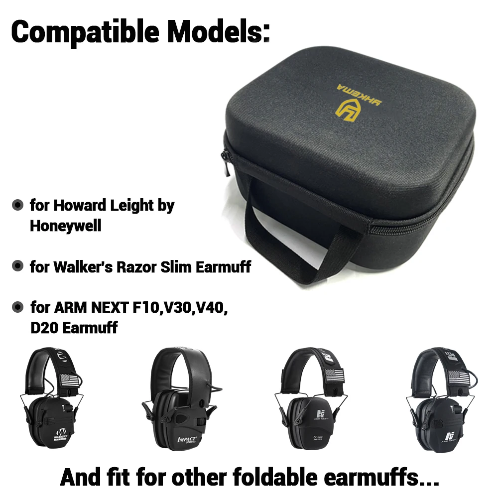 AIGLASSZ Case C10 – Hard Travel Case for Shooting Earmuffs & Safety Glasses - Image 5