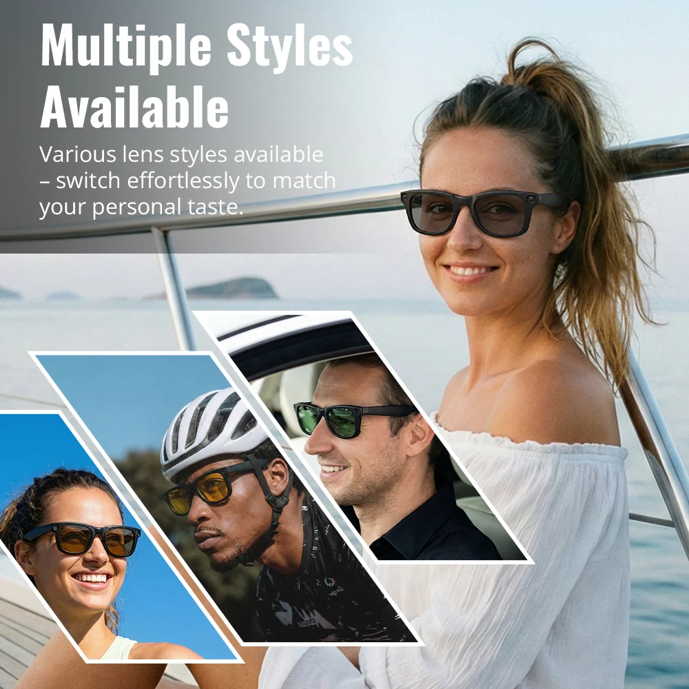 Hibloks Clear UV400 Lenses for Ray-Ban Meta Wayfarer Gen 1 & 2 - Image 4
