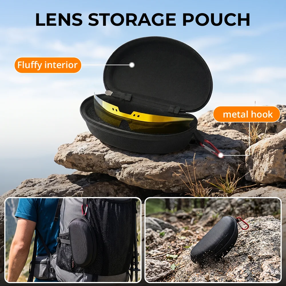 Hibloks Polarized Replacement Lenses for Oakley Meta Vanguard - Image 5