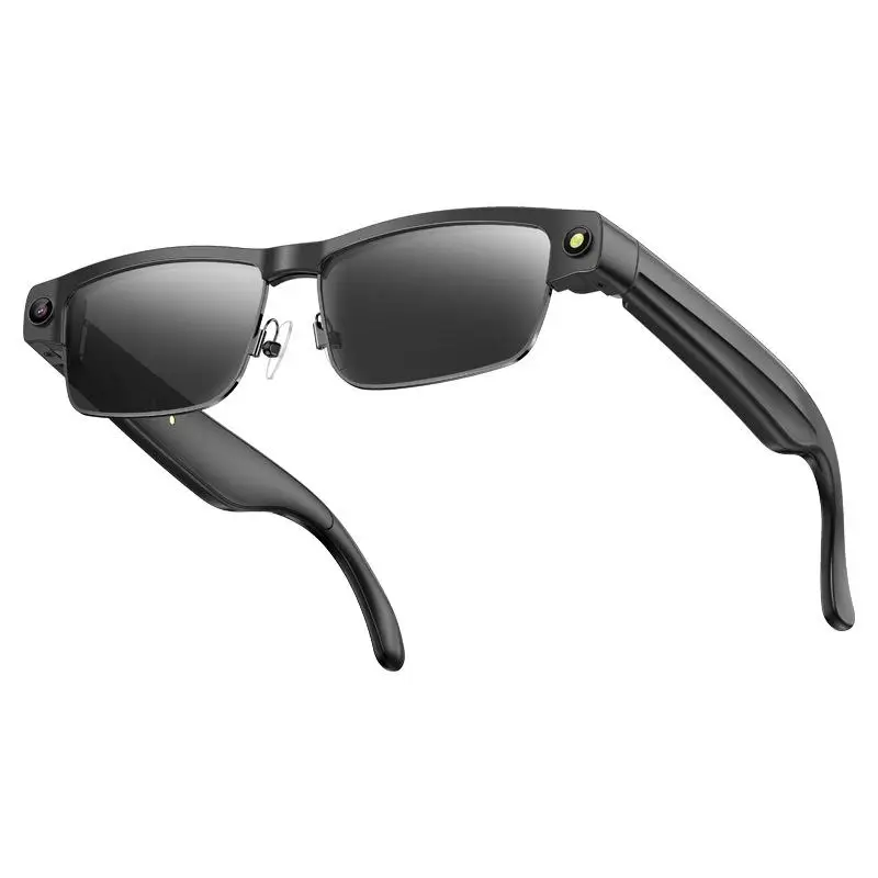 Lenovo Semi-Rimless AI Smart Glasses – Photochromic, ChatGPT & Camera - Image 8