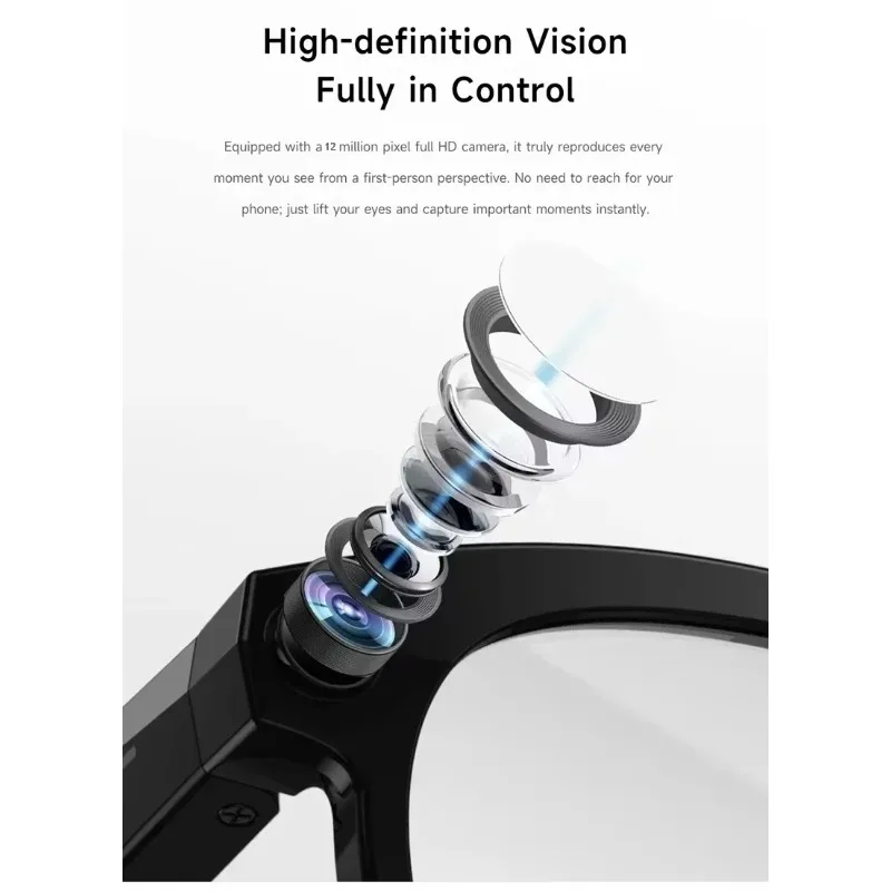 AIGLASSZ Vision V12 – Color-Changing AI Smart Glasses, 12MP Camera & Translation - Image 6