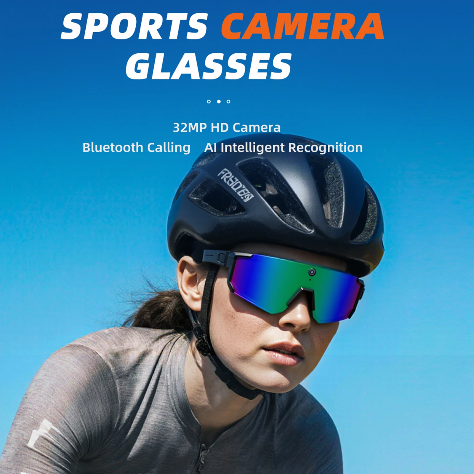AIGLASSZ Vision V49 – 1080P Sport Camera Sunglasses, AI Voice-Controlled Video - Image 2