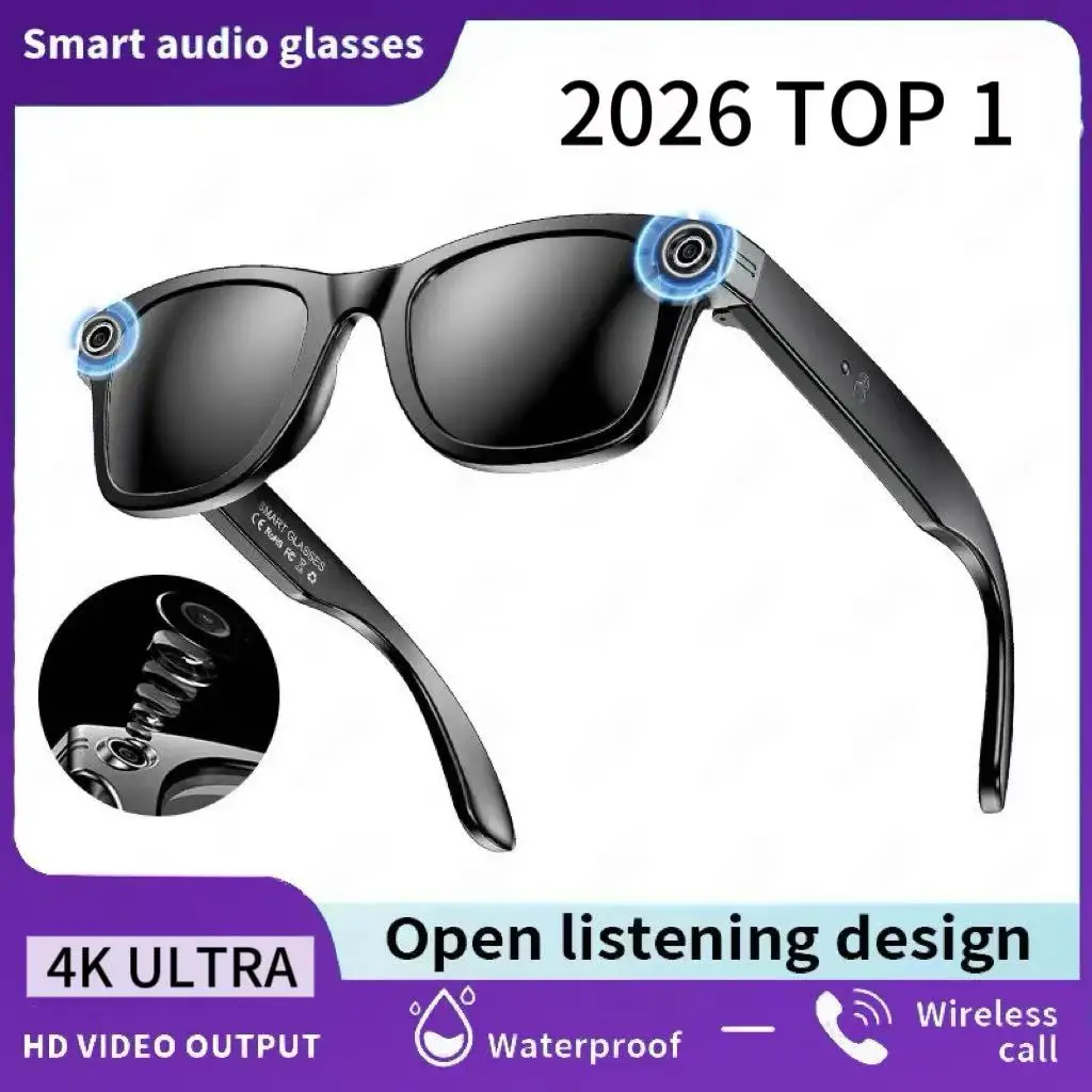 Top 1 AI Smart Sunglasses – 13MP Camera, 100+ Language Translation - Image 7
