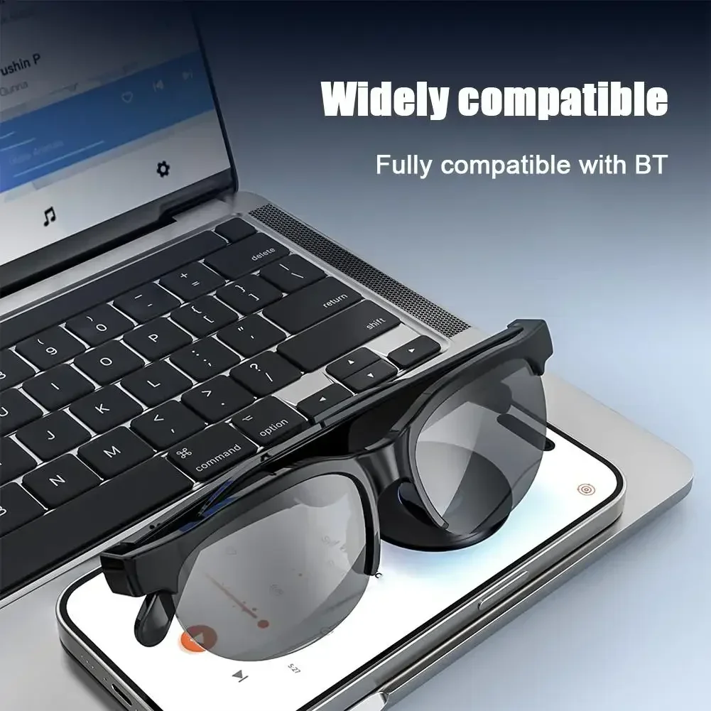 Lenovo AI Translation Audio Sunglasses – Conversation Recording & Calls - Image 3