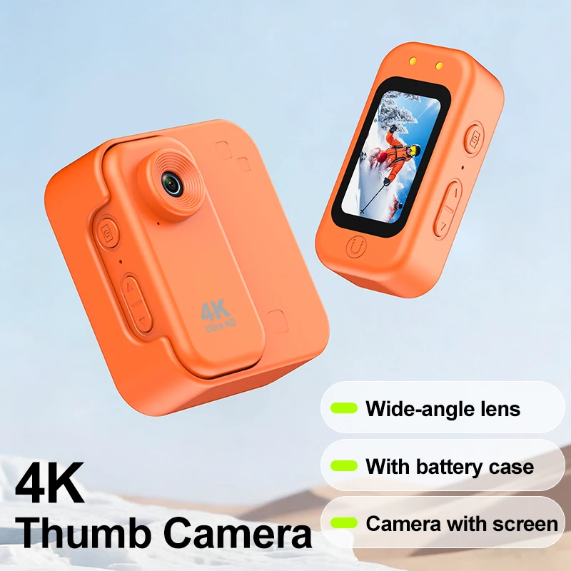 AIGLASSZ Trek TK04 – Mini 1080P Sports Body Camera, 0.96" Screen Action Camcorder - Image 3