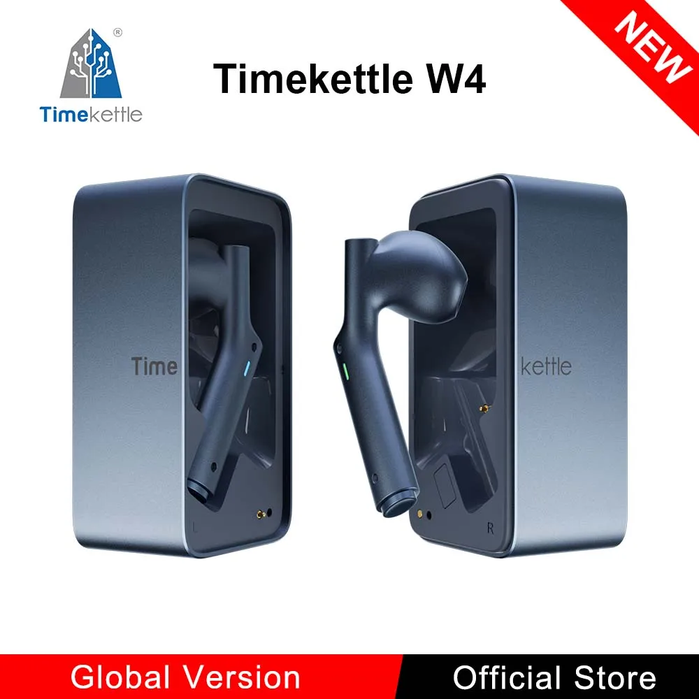 Timekettle W4 AI Translation Earbuds – Bone-Voiceprint Sensor
