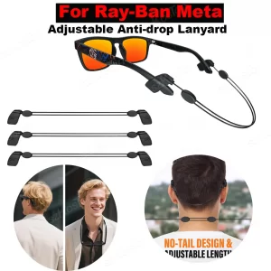 Adjustable Anti-Drop Lanyard for Ray-Ban Meta Smart Glasses