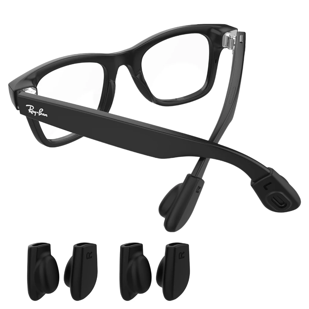 Anti-Slip Silicone Ear Hooks for Ray-Ban Meta Smart Glasses - Image 2