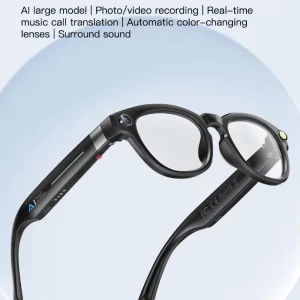 AIGLASSZ Vision V56 – 4K AI Camera Smart Glasses, Auto Colour-Changing Lenses