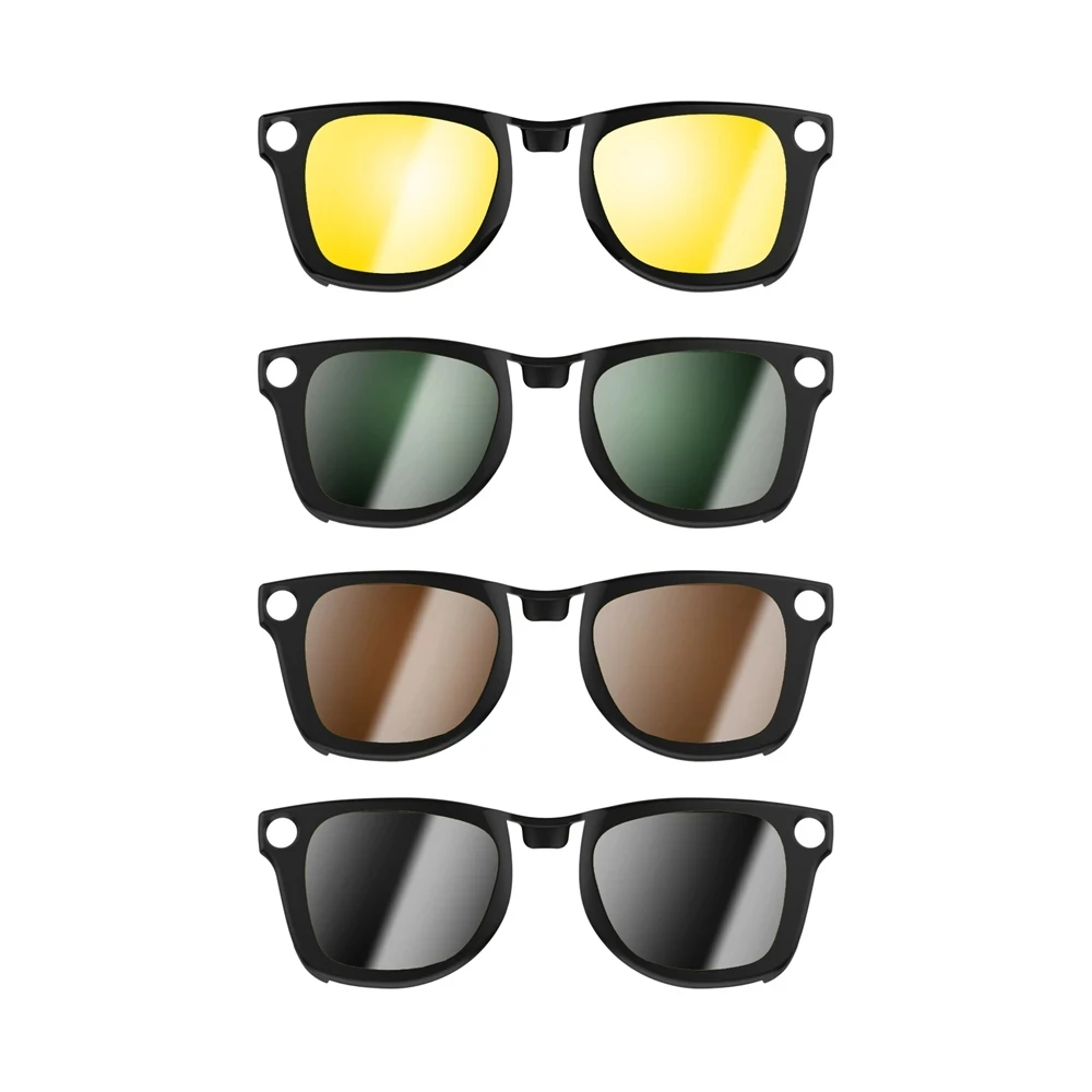 Hibloks Polarized Clip-On Lenses for Ray-Ban Meta Wayfarer (Standard) - Image 4