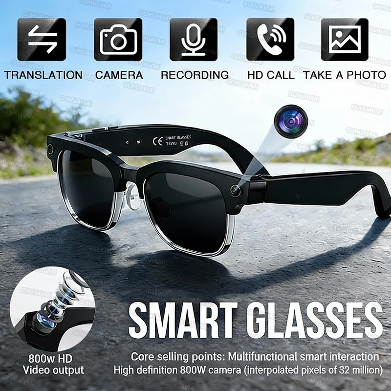 AIGLASSZ Vision V79 – 8MP Camera Smart Sunglasses, AI Photo Recognition & Voice - Image 10