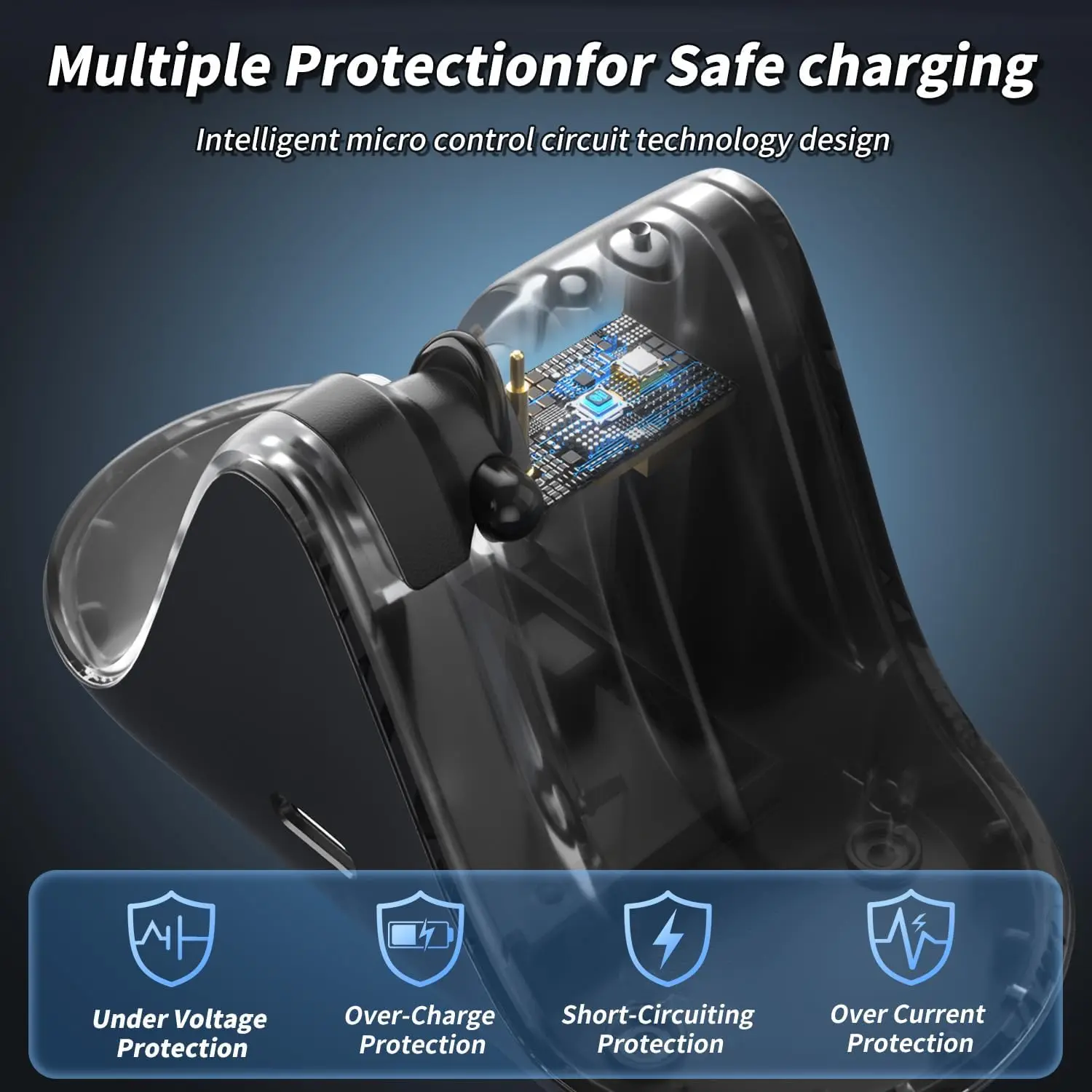 LED Charging Dock for Ray-Ban Meta Wayfarer (RW4006/RW4008) - Image 5