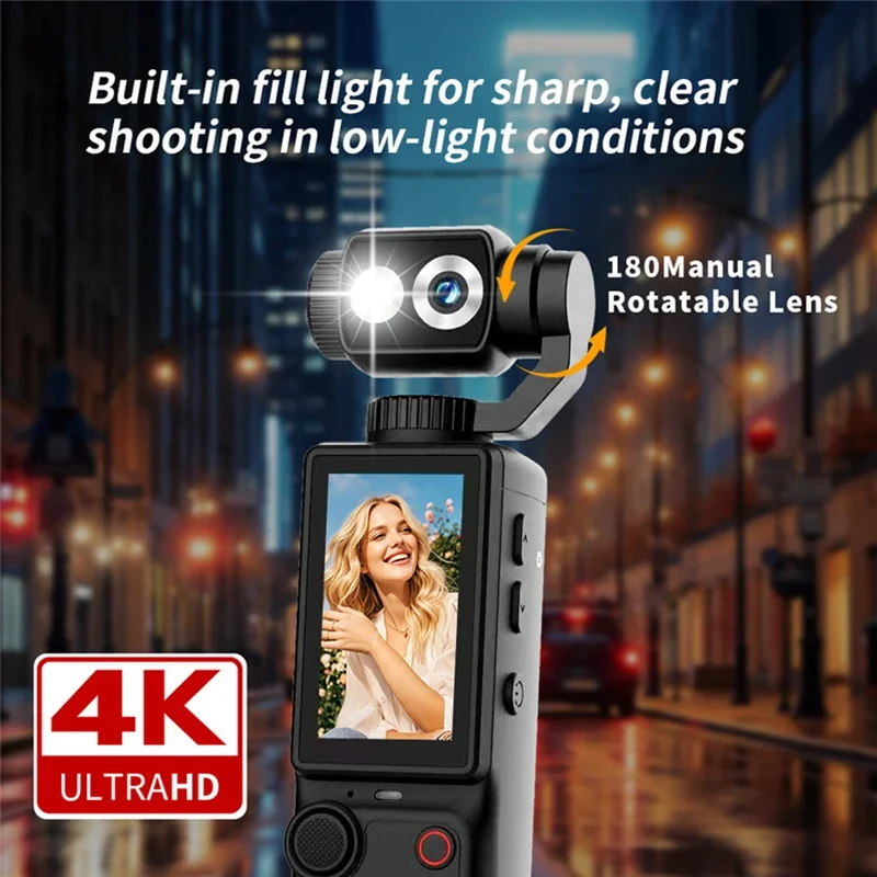 AIGLASSZ Trek TK13 – 1080P Wi-Fi Wearable Pocket Camera, Autofocus Vlogging Cam - Image 3