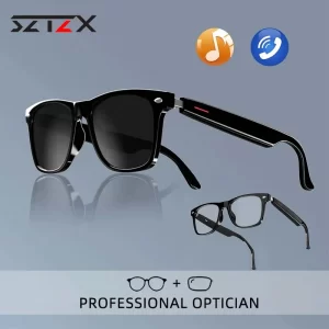 SZTZX Smart Audio Prescription Glasses – Blue-Light & Polarized Lenses