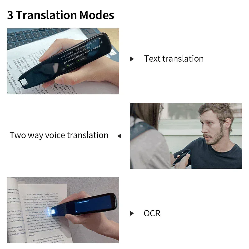 AIGLASSZ Lingo Pen LP01 – Scan Reader Pen 3 Pro, 112-Language Translator & Reading - Image 3