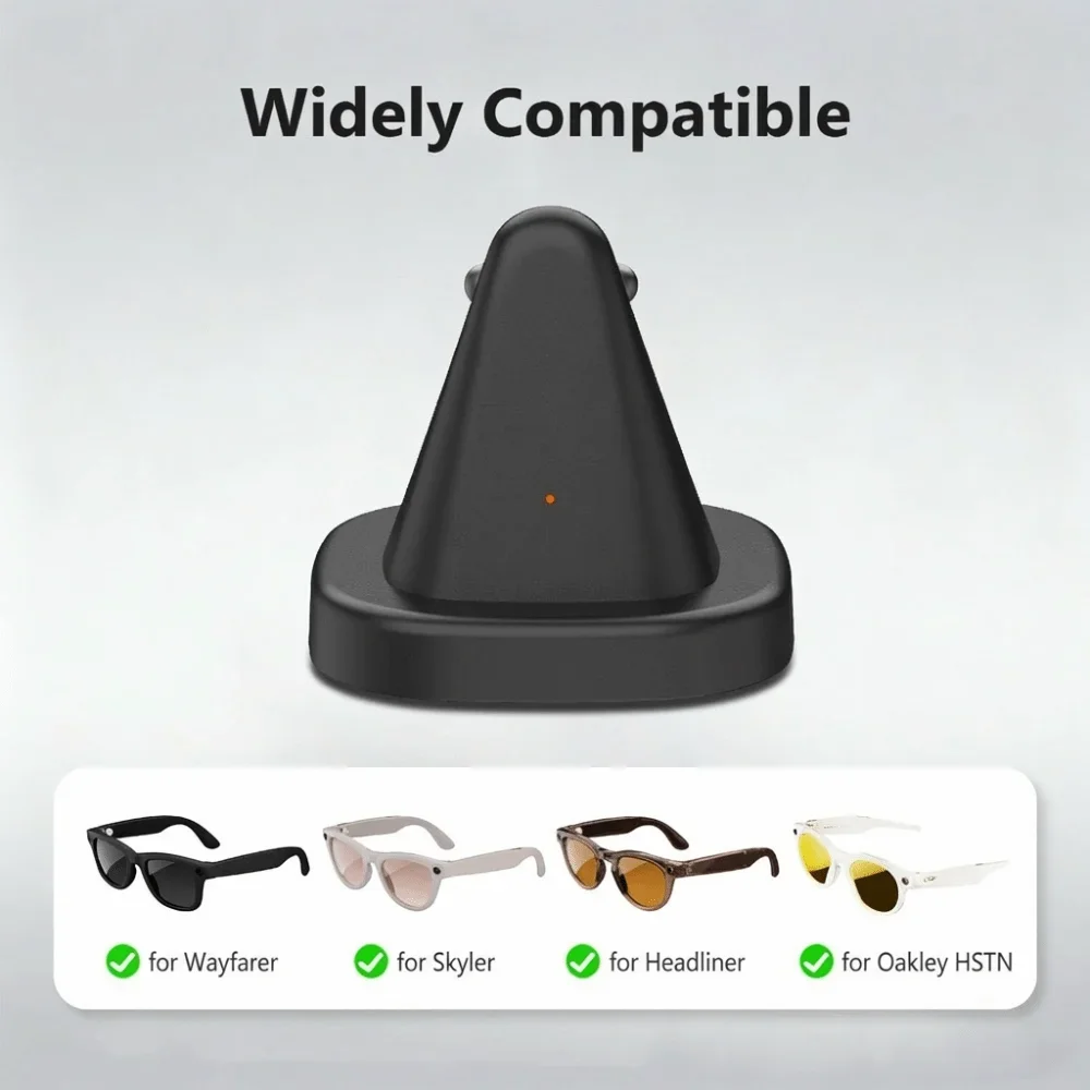 LED Charging Dock for Ray-Ban Meta & Oakley Meta HSTN Smart Glasses - Image 6