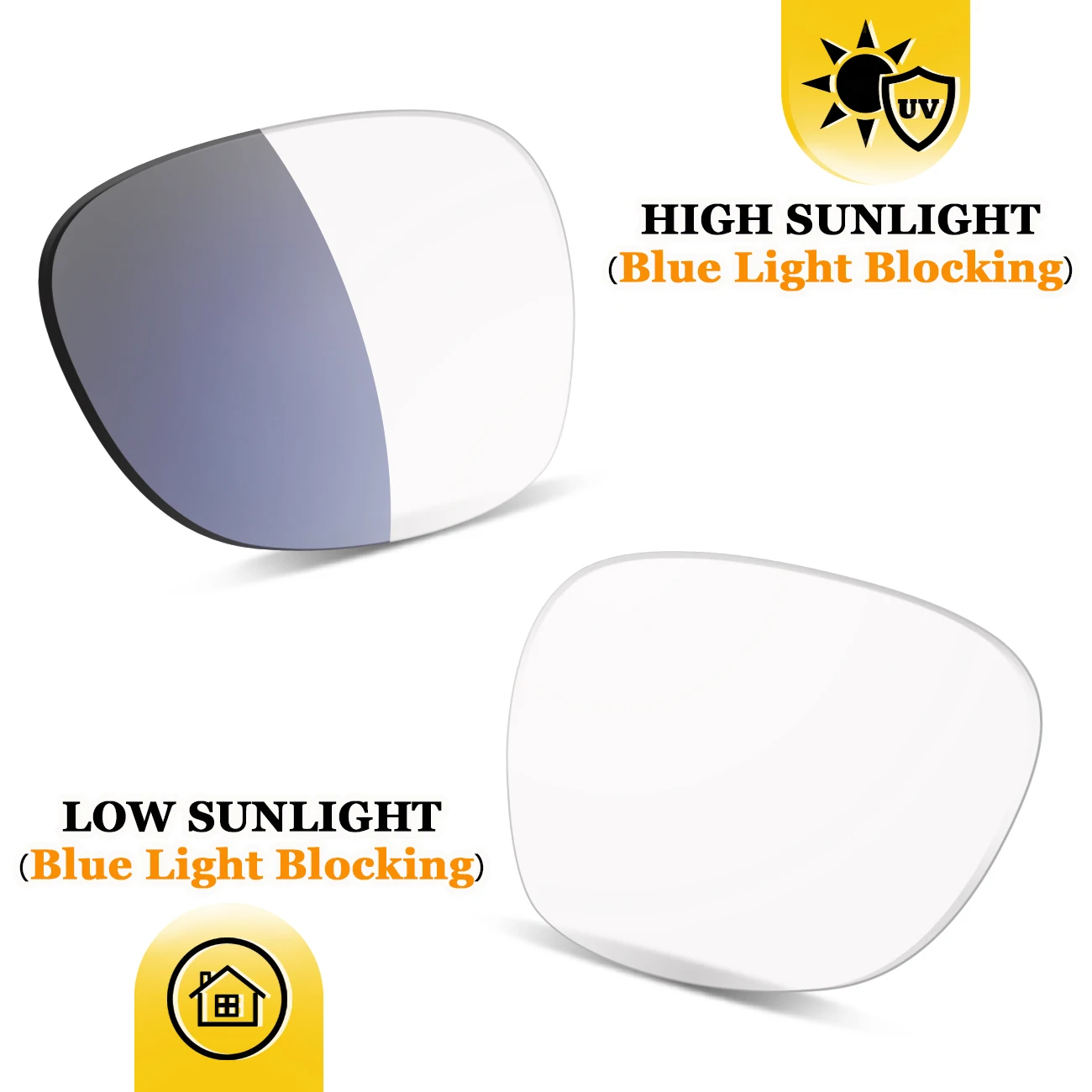 Photochromic Replacement Lenses for Ray-Ban Meta Wayfarer 50mm (Non-Polarized) - Image 7