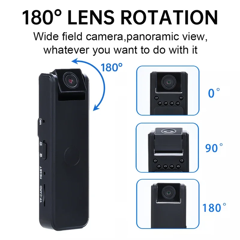 AIGLASSZ Trek TK05 – 1080P Back-Clip Night Vision Recorder, 180° Rotating Lens - Image 4
