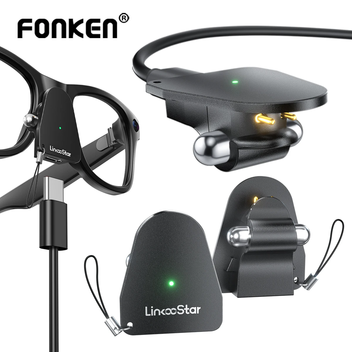 USB-C Charging Adapter for Ray-Ban Meta Gen 1/Gen 2 & Oakley Meta