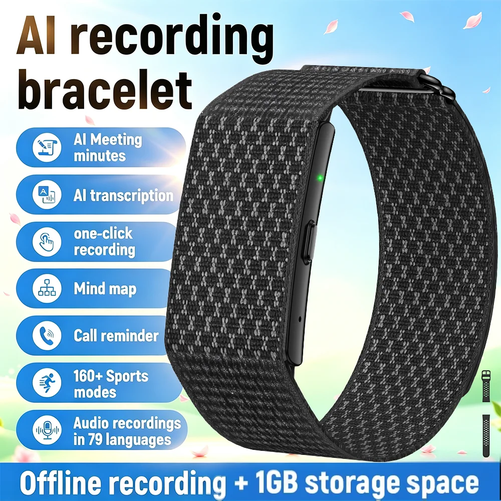 AIGLASSZ Note N17 – AI Recording Smart Band, Meeting Transcription in 79 Languages - Image 10