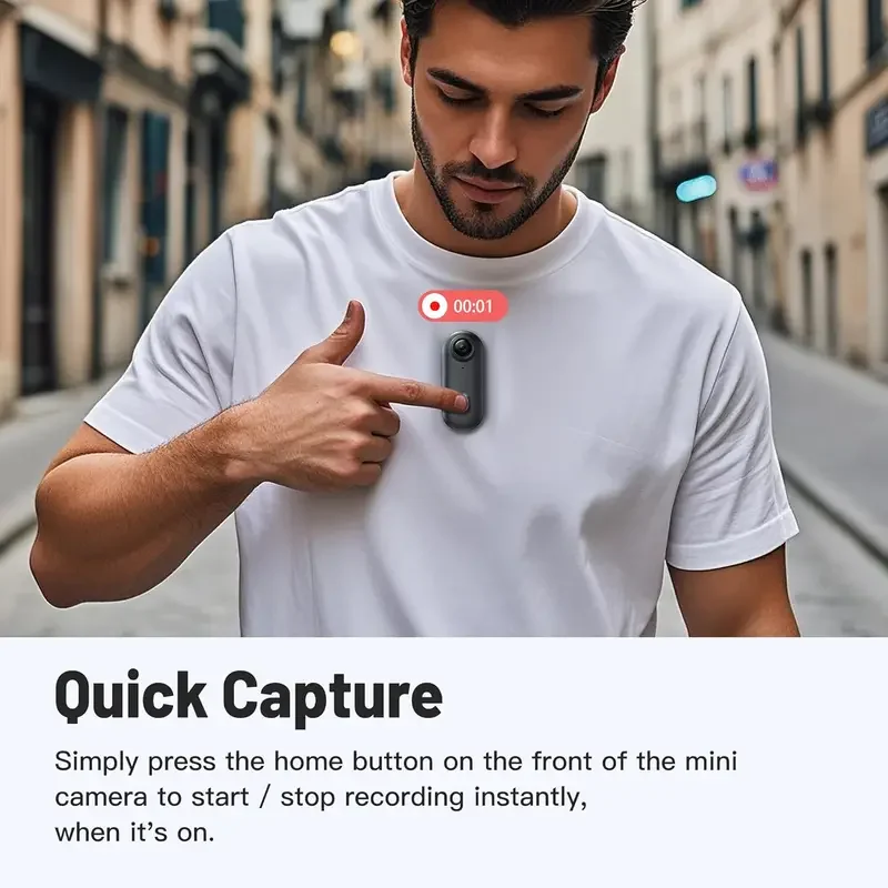 H88 Full HD Wi-Fi Mini Body Camera – Helmet & Handlebar Sport Cam - Image 4