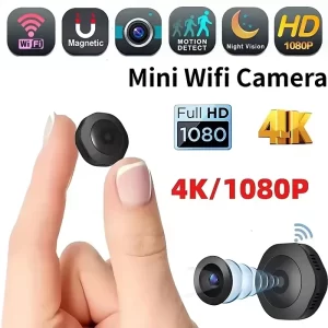 AIGLASSZ Trek Mini TM03 – 4K Mini Wireless Camera, Wi-Fi Remote Monitor with Night