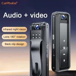 Carpbaba C2S 1080P Mini Body Camera – Voice & Video Recorder