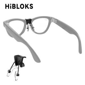 Hibloks Anti-Slip Airbag Nose Pads for Ray-Ban Meta Wayfarer Gen 2