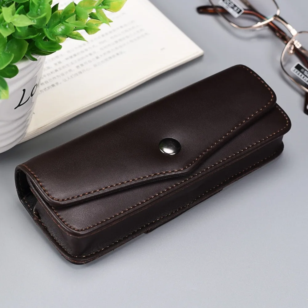 AIGLASSZ Case C08 – Leather Belt-Wearable Glasses & Phone Pouch - Image 8