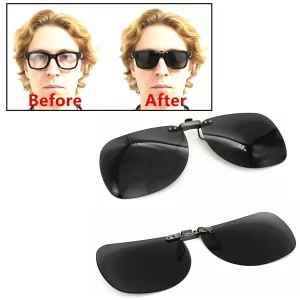 Polarized Clip-On Lenses for Ray-Ban Meta Wayfarer 50-22 (Standard)