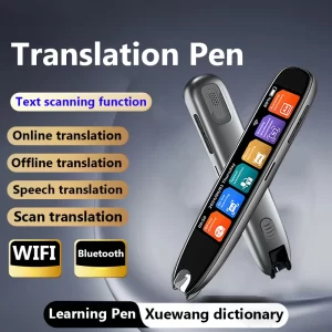 AIGLASSZ Lingo Pen LP04 – Scanning Translation Pen, 142 Languages, Text-to-Speech