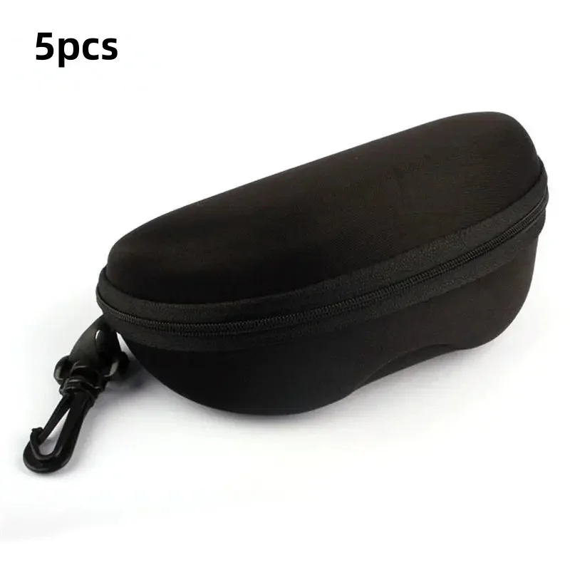 AIGLASSZ Case C09 – Zipper Oxford Sunglasses Cases with Hook, 5 Pack - Image 9
