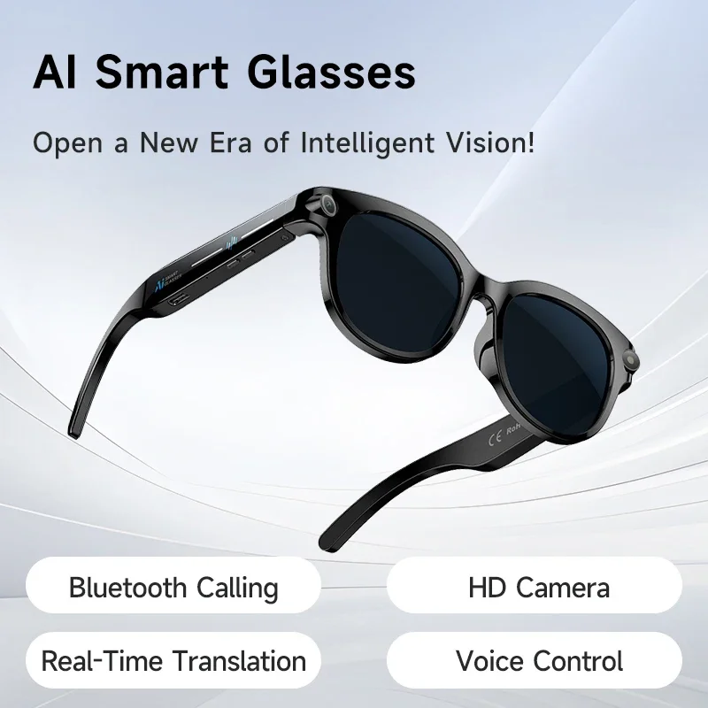 Lenovo AI Smart Glasses – 8MP Camera, Translation & Meeting Notes - Image 6