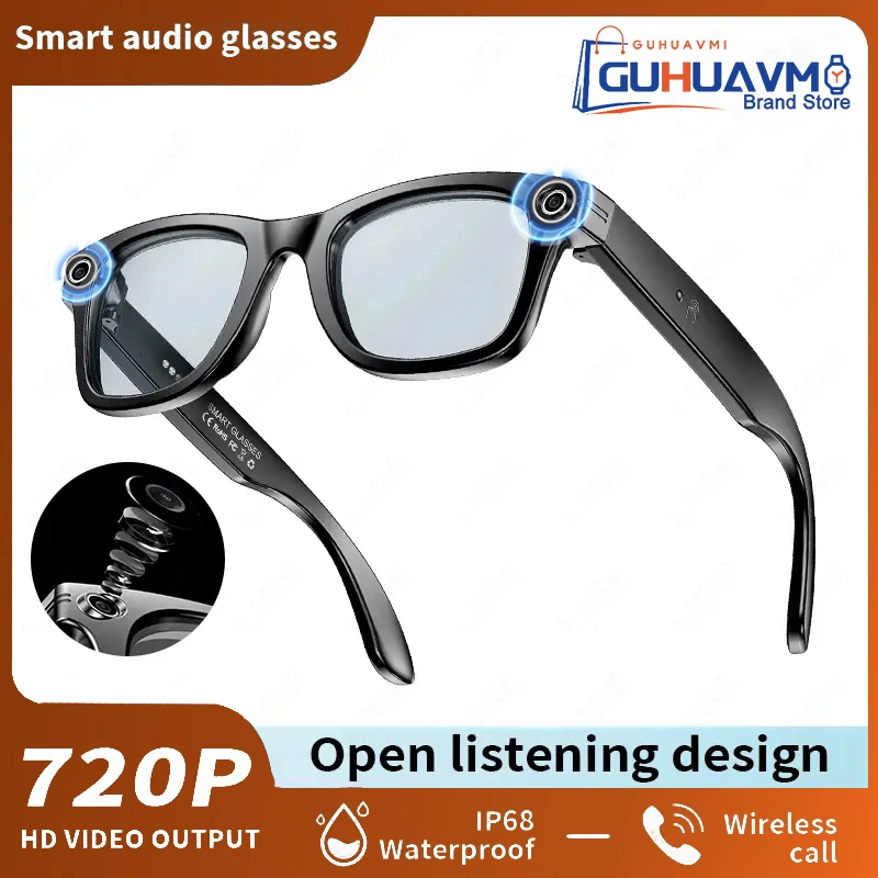 AIGLASSZ Vision V11 – 8MP Anti-Shake AI Smart Sunglasses, Translation, Calls & Music - Image 7