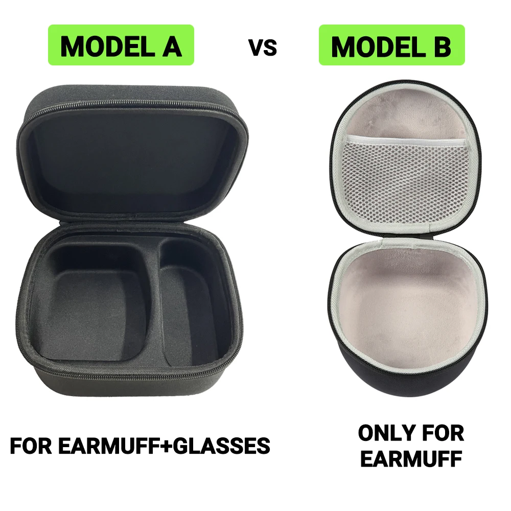 AIGLASSZ Case C10 – Hard Travel Case for Shooting Earmuffs & Safety Glasses - Image 2